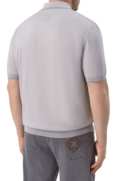 Поло из шелка и хлопка STEFANO RICCI, арт. K818114P13/F26280, фото 4