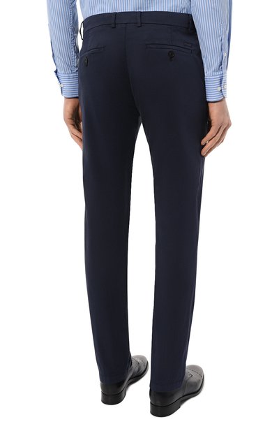 Брюки из хлопка и шелка PAUL&SHARK, арт. 24414043, фото 4