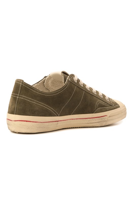 Замшевые кеды V-Star Golden Goose Deluxe Brand GMF00129.F003417 Зелёный  GMF00129.F003417 Фото 5