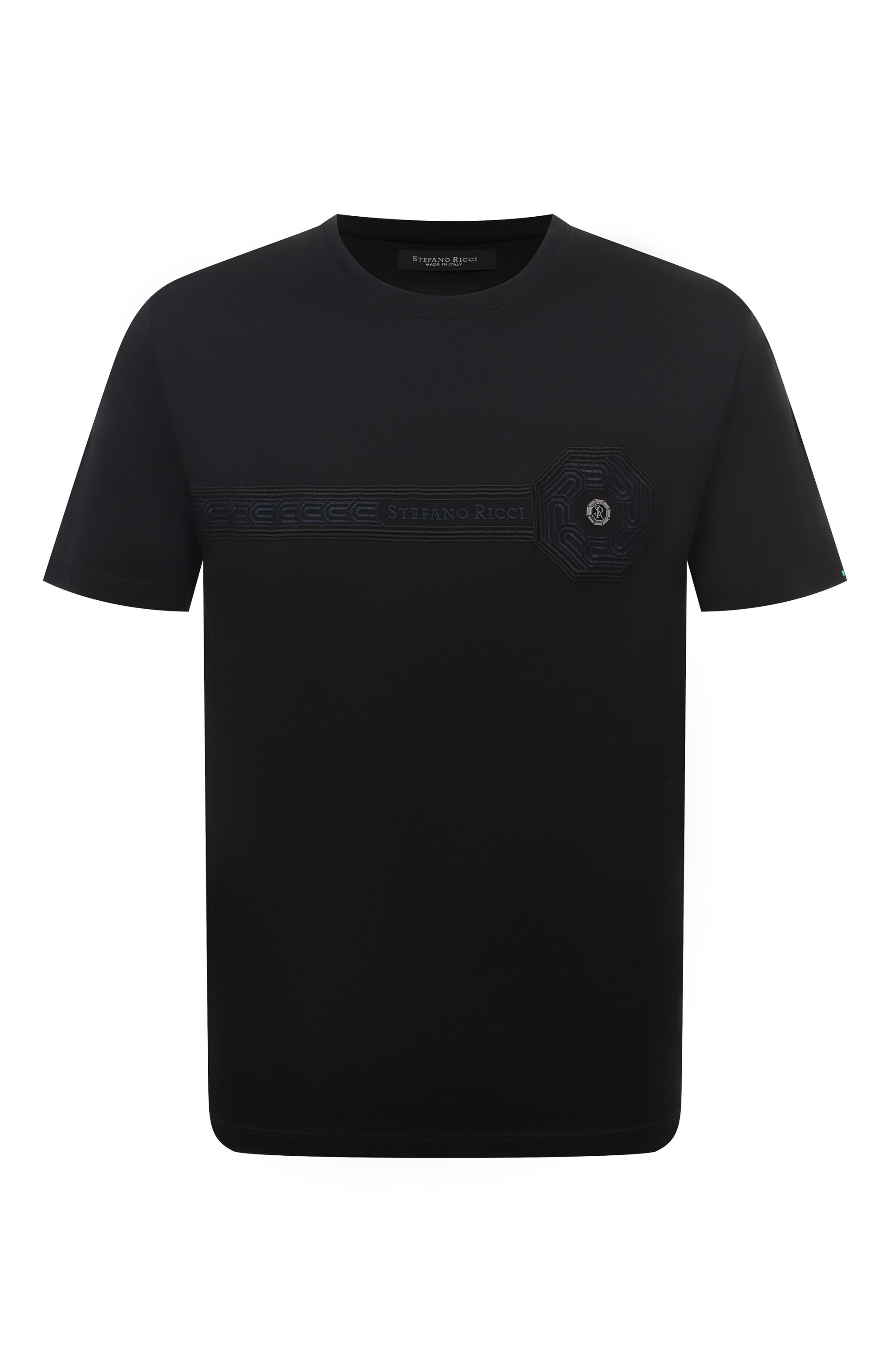 Хлопковая футболка STEFANO RICCI, арт. MNH4102990/TE0001, фото 1