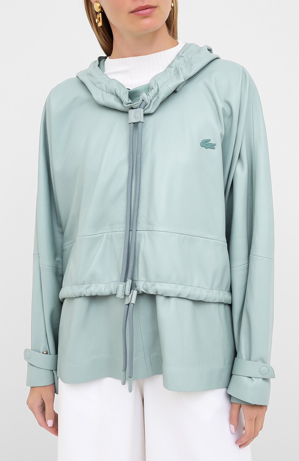 Кожаный анорак LACOSTE, арт. BF8541, фото 3