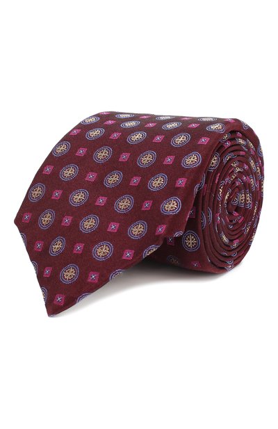 Мужской шелковый галстук CANALI, арт. 18/HJ02168