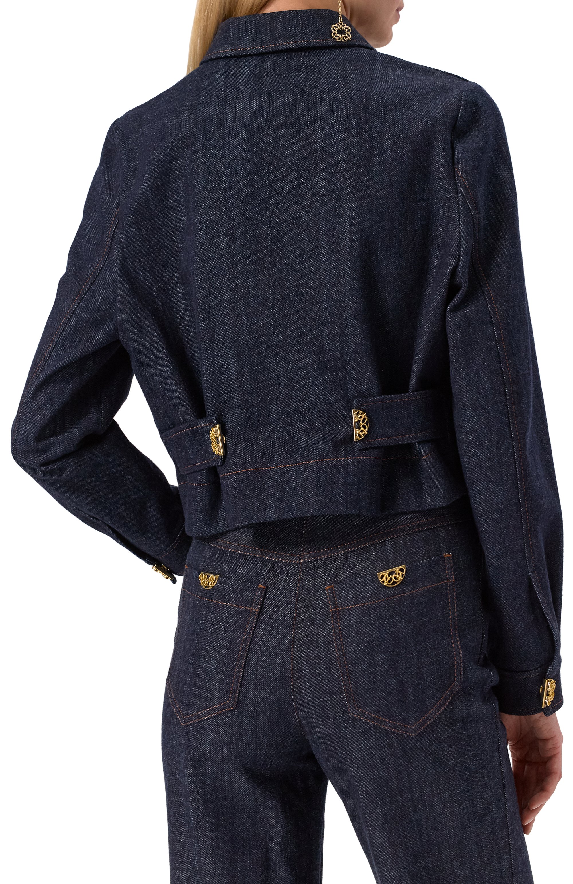 Джинсовая куртка ELIE SAAB, арт. J0076, фото 4