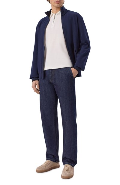 Поло из хлопка и шелка STEFANO RICCI, арт. K919078P31/T26101, фото 2