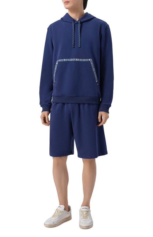 Хлопковый спортивный костюм Dirk Bikkembergs BMF1722 Синий BMF1722