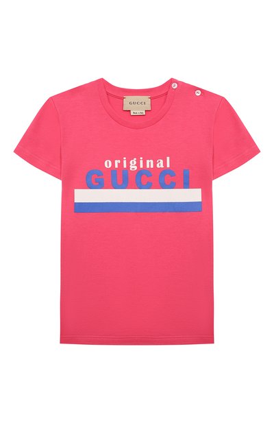 Хлопковая футболка GUCCI, арт. 548034/XJC7M, фото 1