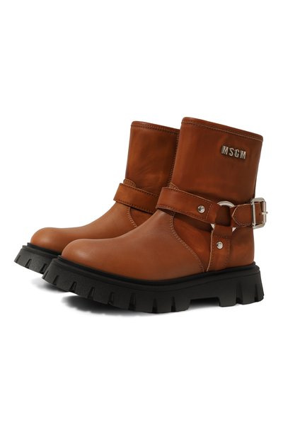 Кожаные ботинки MSGM KIDS, арт. 78920/28-35