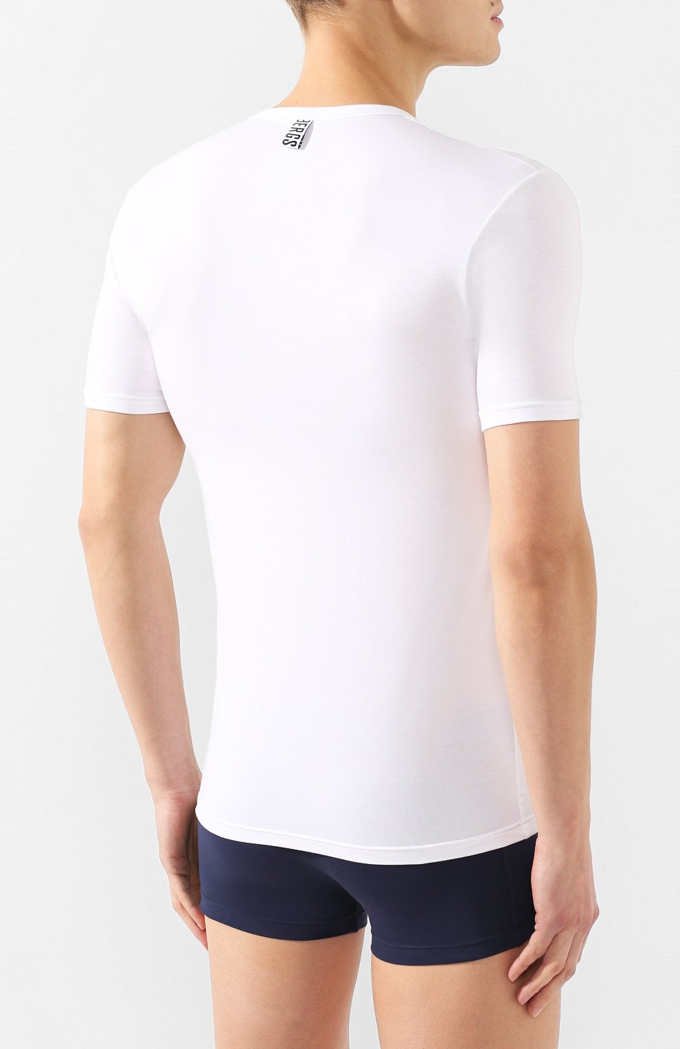 Хлопковая футболка DIRK BIKKEMBERGS, арт. VBKT04085, фото 4