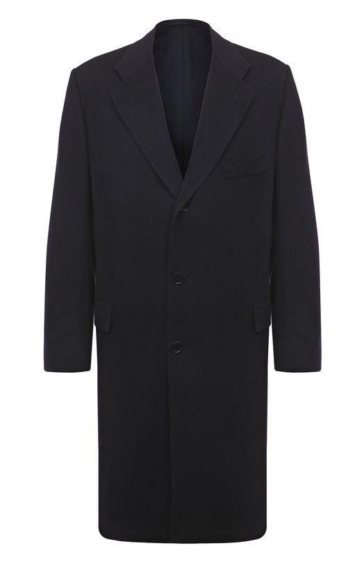 

Кашемировое пальто Kiton, Синий