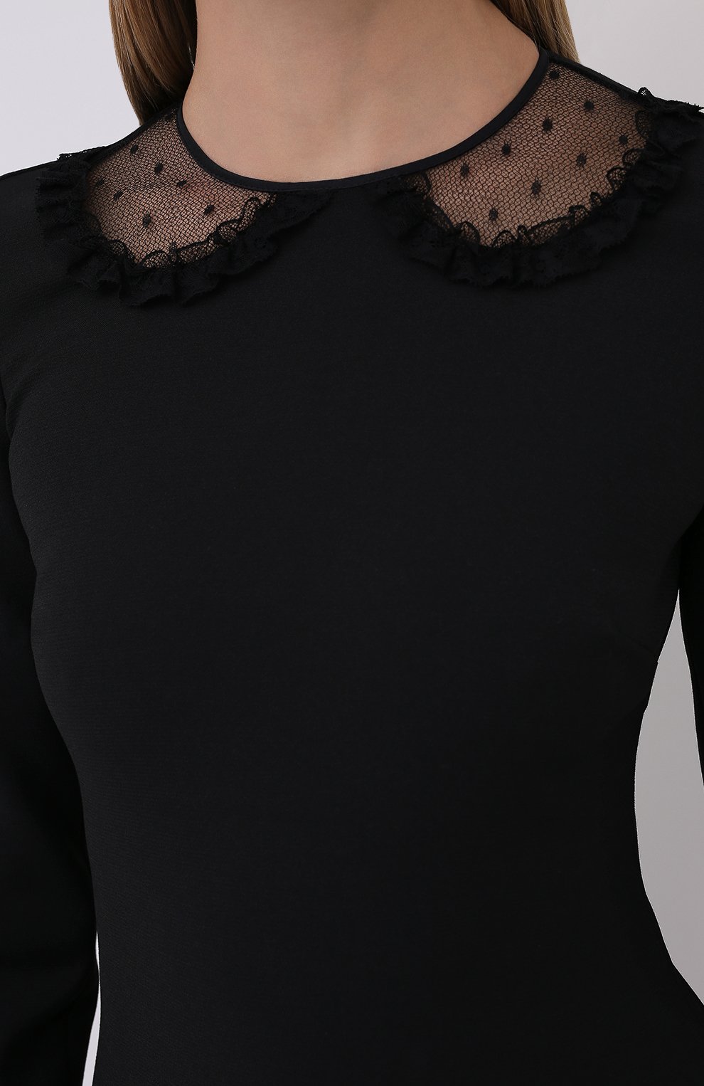 Платье REDVALENTINO черного цвета по цене 41450 руб., арт. UR3VAR15/2MG, фото 5 Платье REDVALENTINO, арт. UR3VAR15/2MG, фото 5