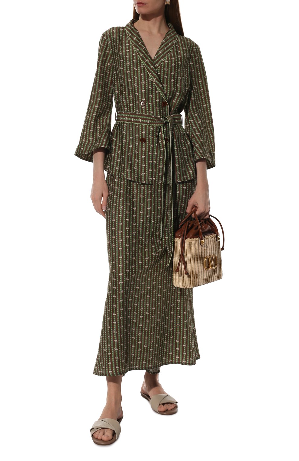 Шелковая рубашка ULYANA SERGEENKO, арт. CMA003SS22Ornella (4536т21), фото 2