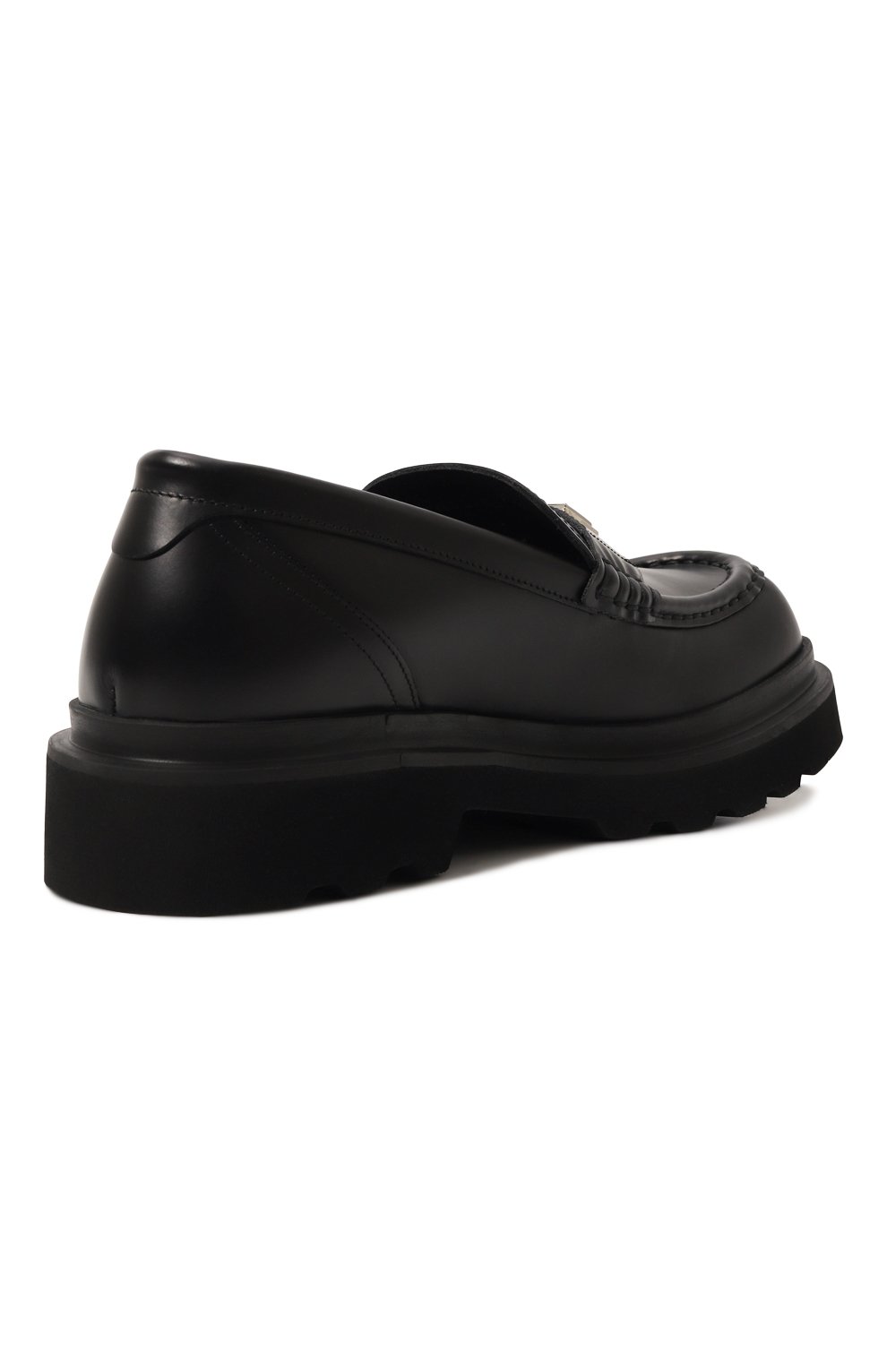 Кожаные лоферы DOLCE & GABBANA, арт. CM0070/A1203, фото 5