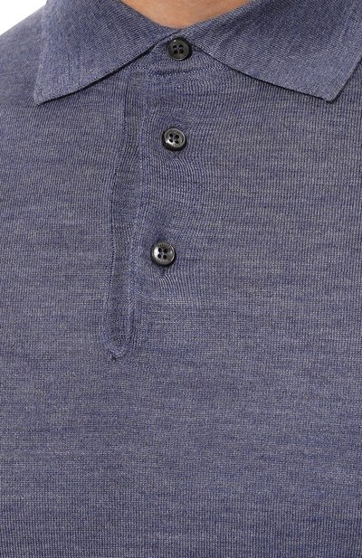 Поло из кашемира и шелка FEDELI, арт. 7UI07091, фото 5