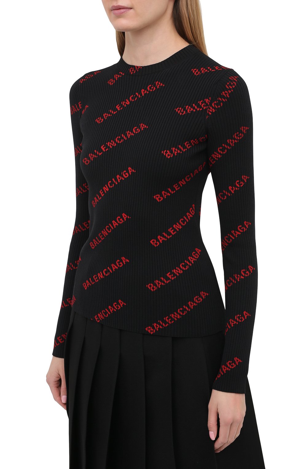 Пуловер с логотипом бренда BALENCIAGA, арт. 570844/T6140, фото 3