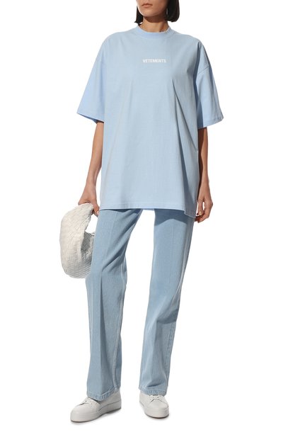 Хлопковая футболка VETEMENTS, арт. UE52TR120Z 1602/W, фото 2