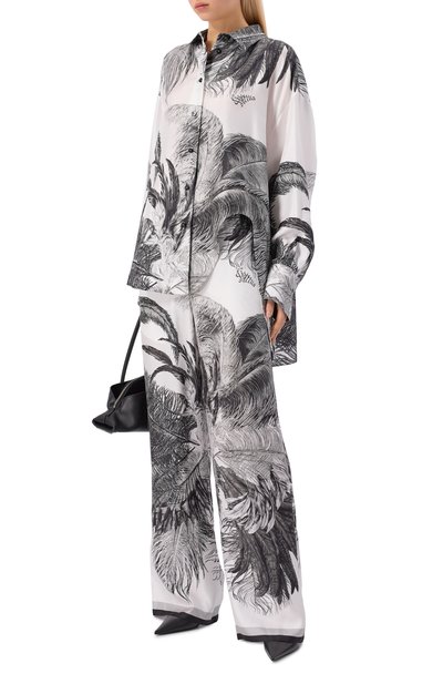 Шелковая рубашка THE ATTICO, арт. 260WCH00004/SSS025PR, фото 2