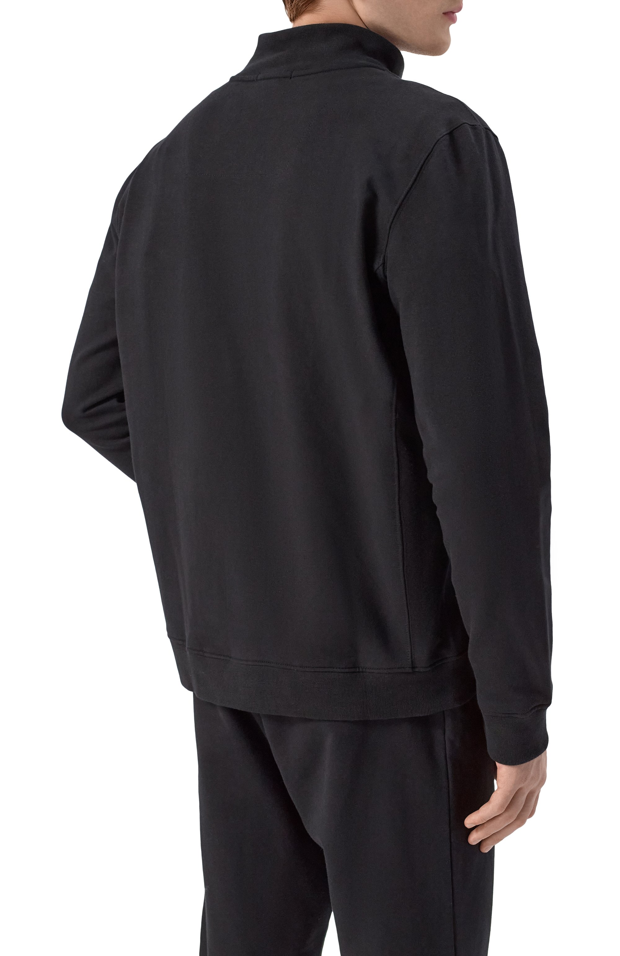 Хлопковый спортивный костюм AERONAUTICA MILITARE черного цвета по цене 37150 руб., арт. TF0102UF00662, фото 7 Хлопковый спортивный костюм AERONAUTICA MILITARE, арт. TF0102UF00662, фото 7