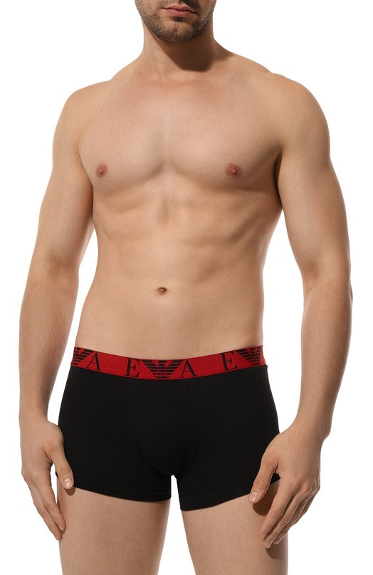 Комплект из трех боксеров Emporio Armani 111357/4F715 Чёрный  111357/4F715 Фото 6