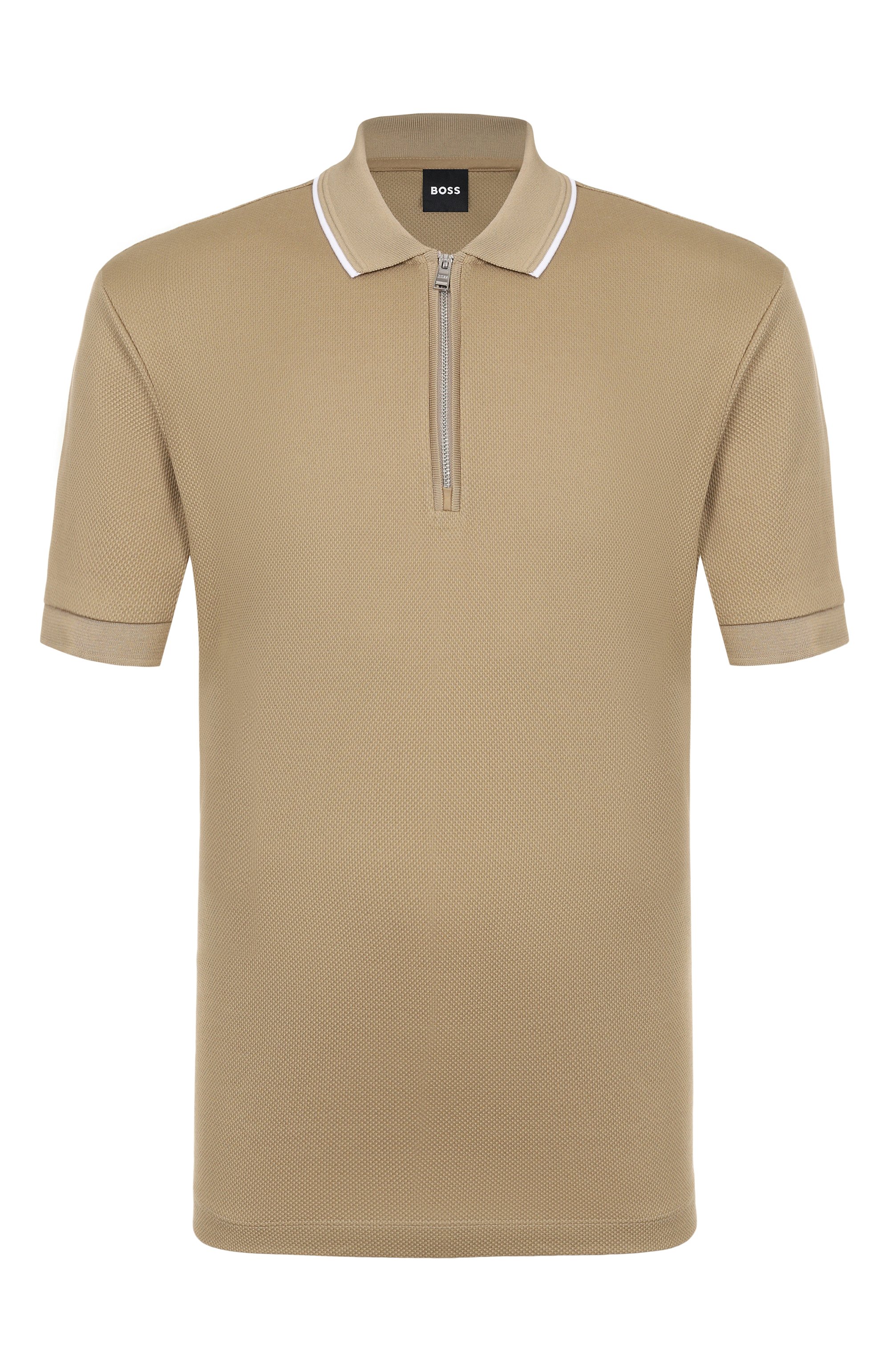 Хлопковое поло BOSS, арт. 50532612, фото 1