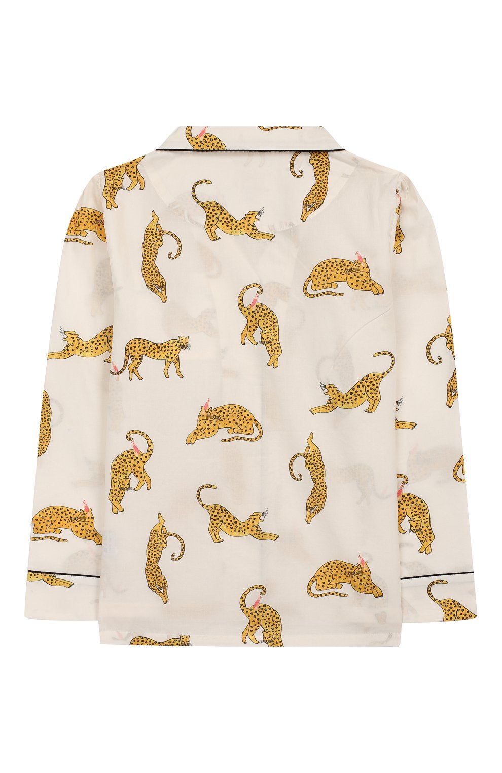 Хлопковая пижама LITTLE YOLKE, арт. AW19-12C-PL-I/9-12Y, фото 4