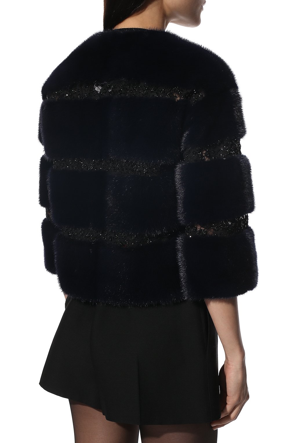 Шуба из норки VALENTINO, арт. TF3FB6551BF, фото 4