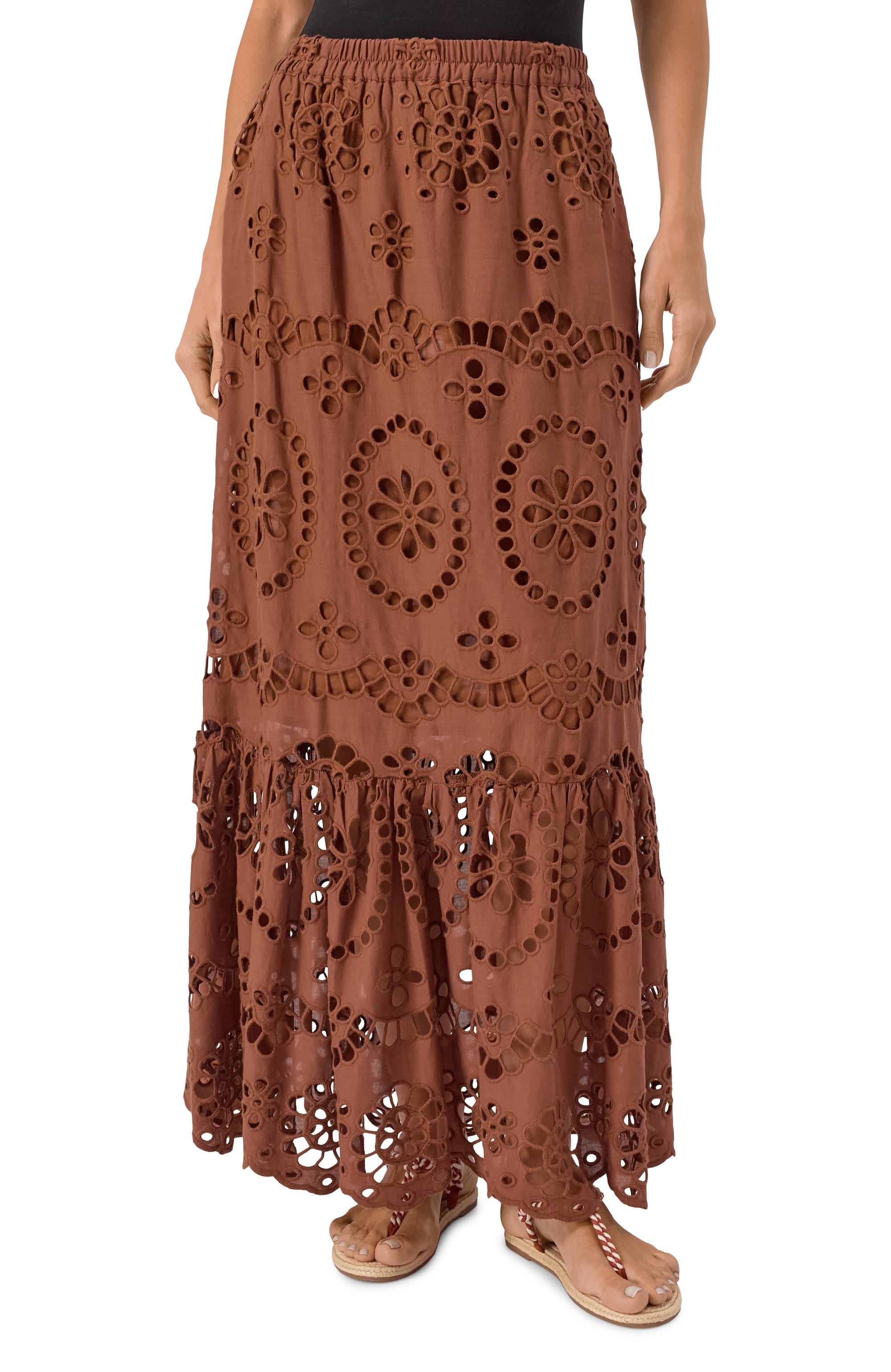 Хлопковая юбка MC2 SAINT BARTH, арт. STBW JENNY/00378H, фото 3