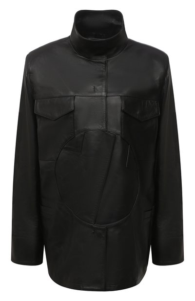 Женская кожаная куртка OFF-WHITE, арт. 0WJA043F20LEA0011000