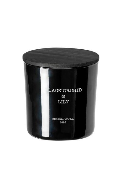 Свеча black orchid &amp; lily (600g) CERERIA MOLLA 1899, арт. 8424405066430