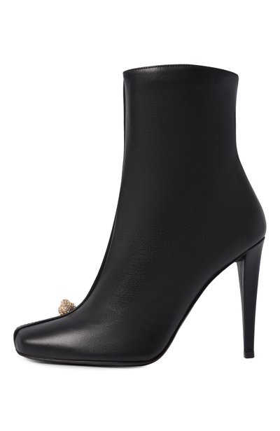 Кожаные ботильоны enigme 105 GIUSEPPE ZANOTTI DESIGN черного цвета по цене 174000 руб., арт. I670016, фото 4 Кожаные ботильоны enigme 105 GIUSEPPE ZANOTTI DESIGN, арт. I670016, фото 4