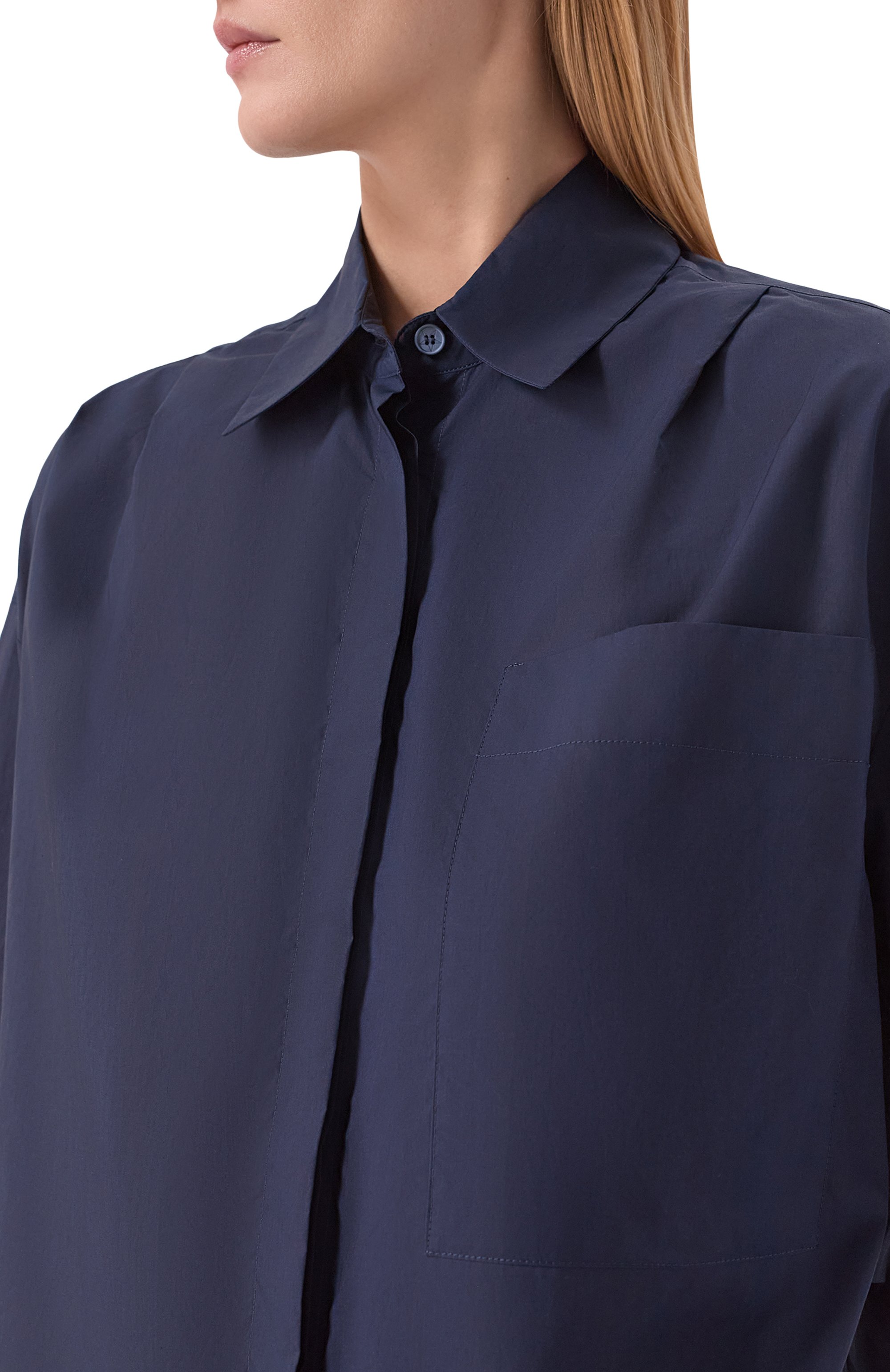 Хлопковая рубашка LORENA ANTONIAZZI, арт. E2640CA01V/5278, фото 5