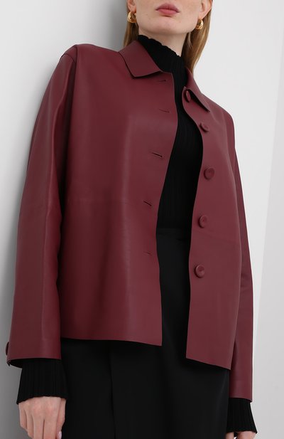 Кожаная куртка THE ROW, арт. 4900L185, фото 3