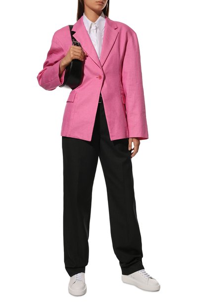 Кожаные кеды HUGO, арт. 50480657, фото 2