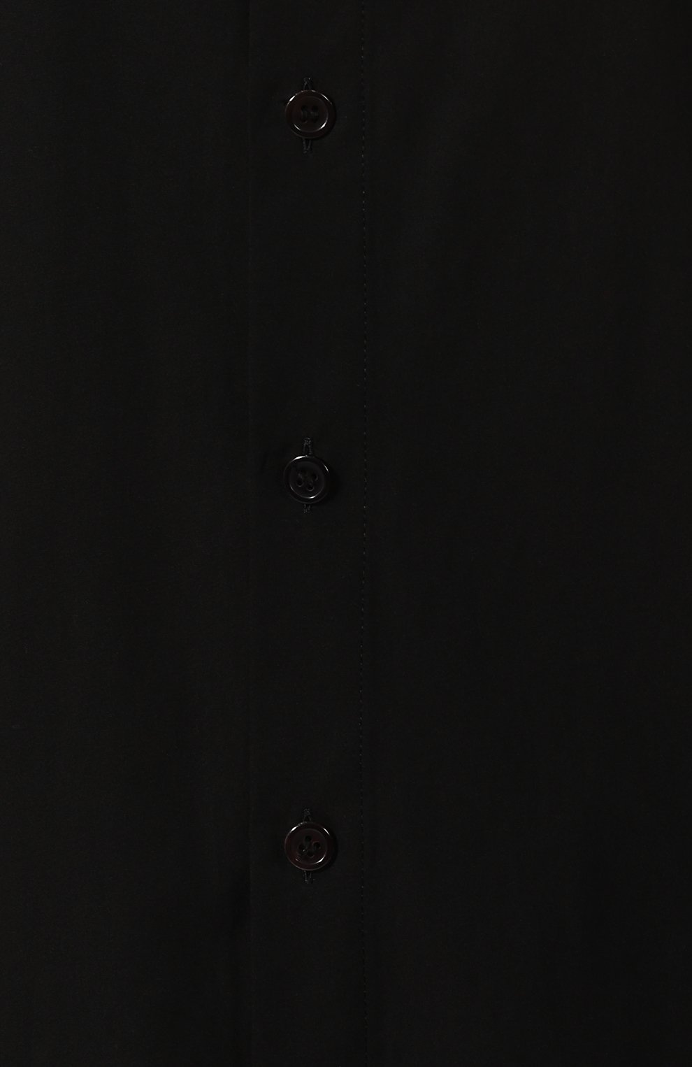 Хлопковая рубашка YOHJI YAMAMOTO черного цвета по цене 49950 руб., арт. FJ-B53-001, фото 5 Хлопковая рубашка YOHJI YAMAMOTO, арт. FJ-B53-001, фото 5