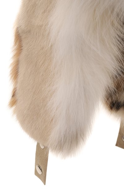 Шапка-ушанка из меха �норки и рыси VICTORIA KUSENKOVA, арт. 329606052227, фото 3