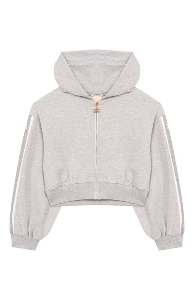 Хлопковая толстовка ELISABETTA FRANCHI LA MIA BAMBINA, арт. EFFE1670/FF002