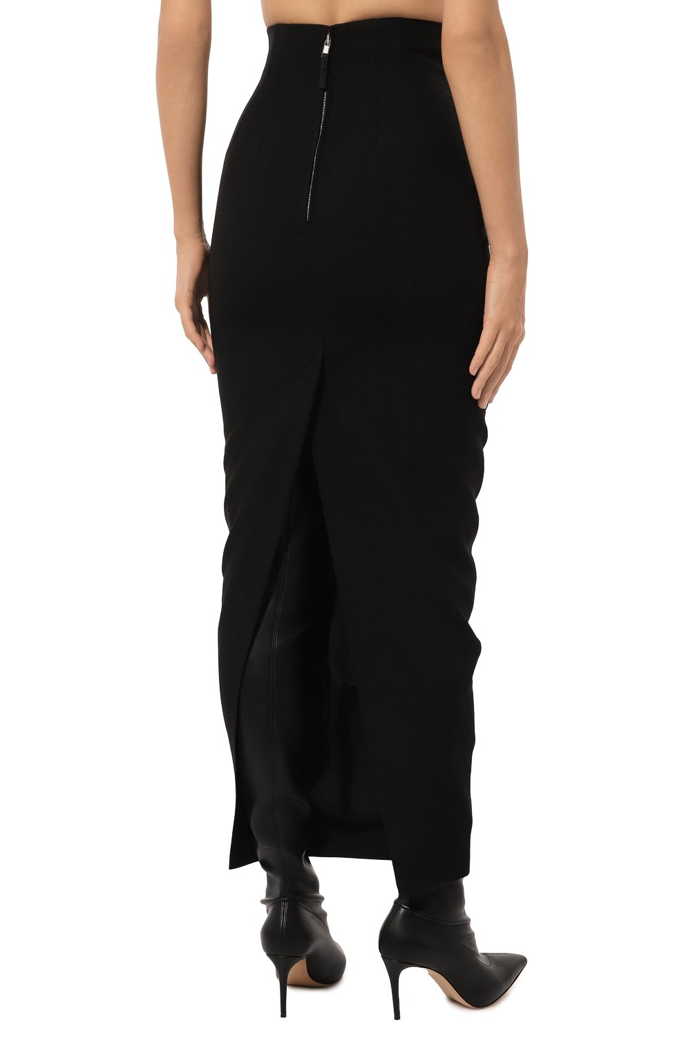 Шерстяная юбка RICK OWENS, арт. RP02D3344/WGP, фото 4