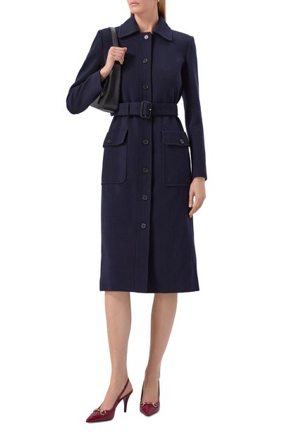 Кожаные туфли horsebit GUCCI бордового цвета по цене 131500 руб., арт. 792065/AAEGJ, фото 3 Кожаные туфли horsebit GUCCI, арт. 792065/AAEGJ, фото 3