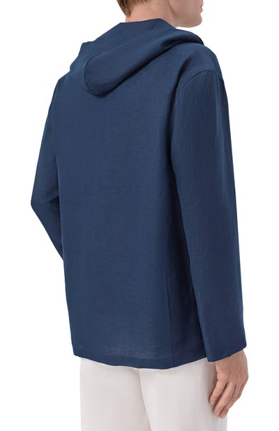 Льняная рубашка KITON, арт. UMCLUCAH09690, фото 4