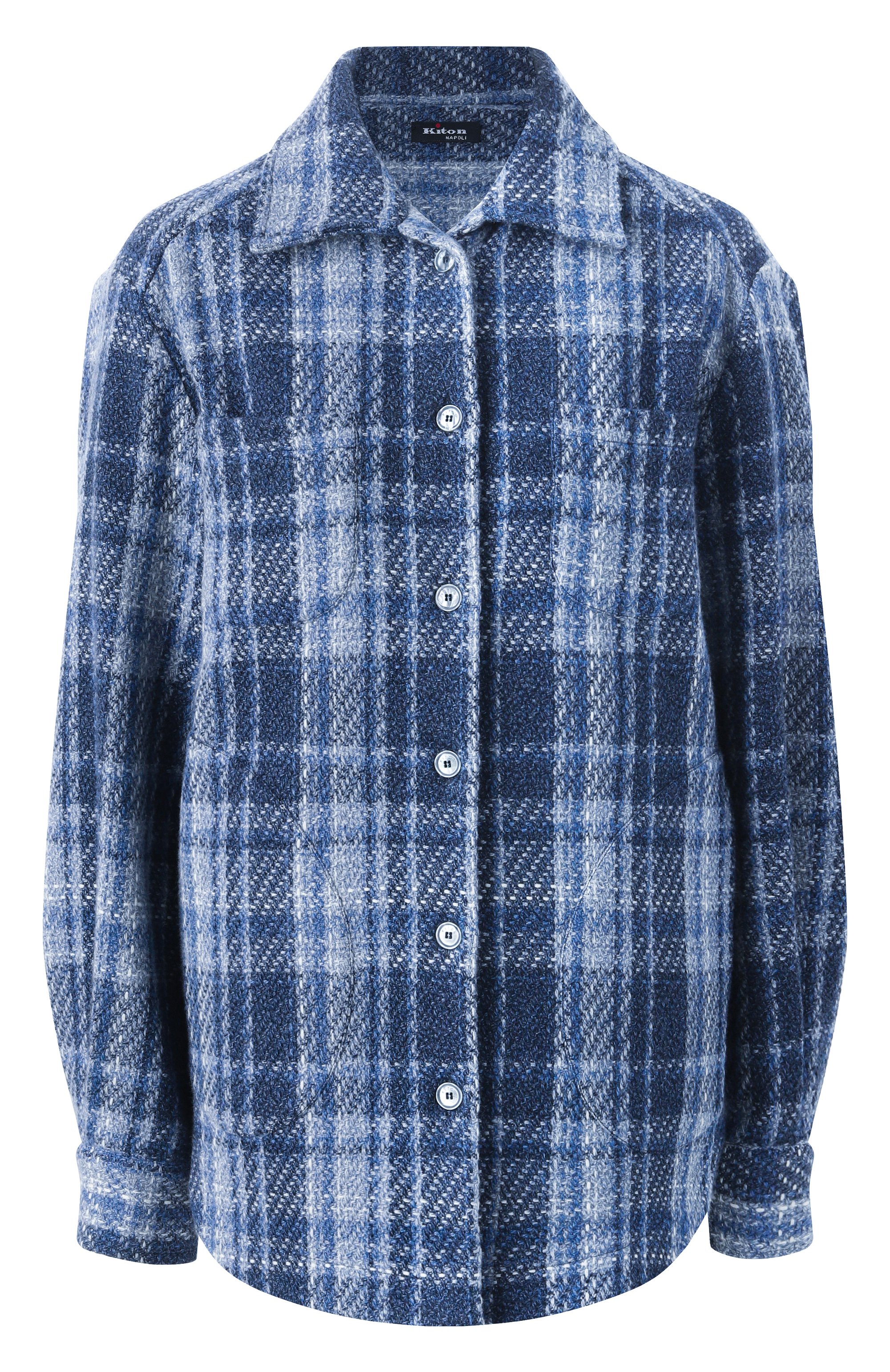 Кашемировая куртка-рубашка KITON, арт. D50429K0528E01, фото 1