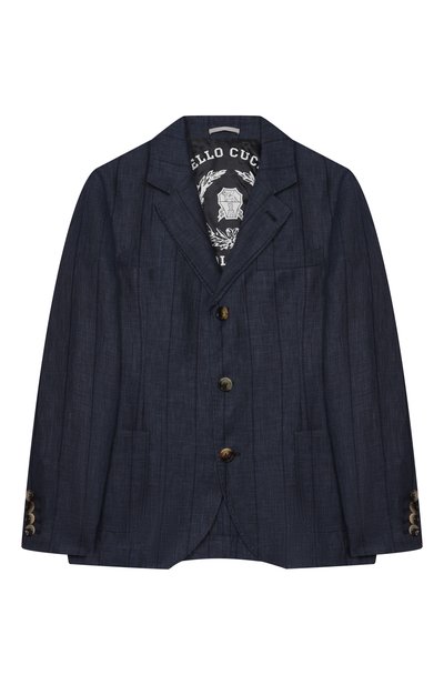 Пиджак из шерсти и льна BRUNELLO CUCINELLI, арт. BR484K729C