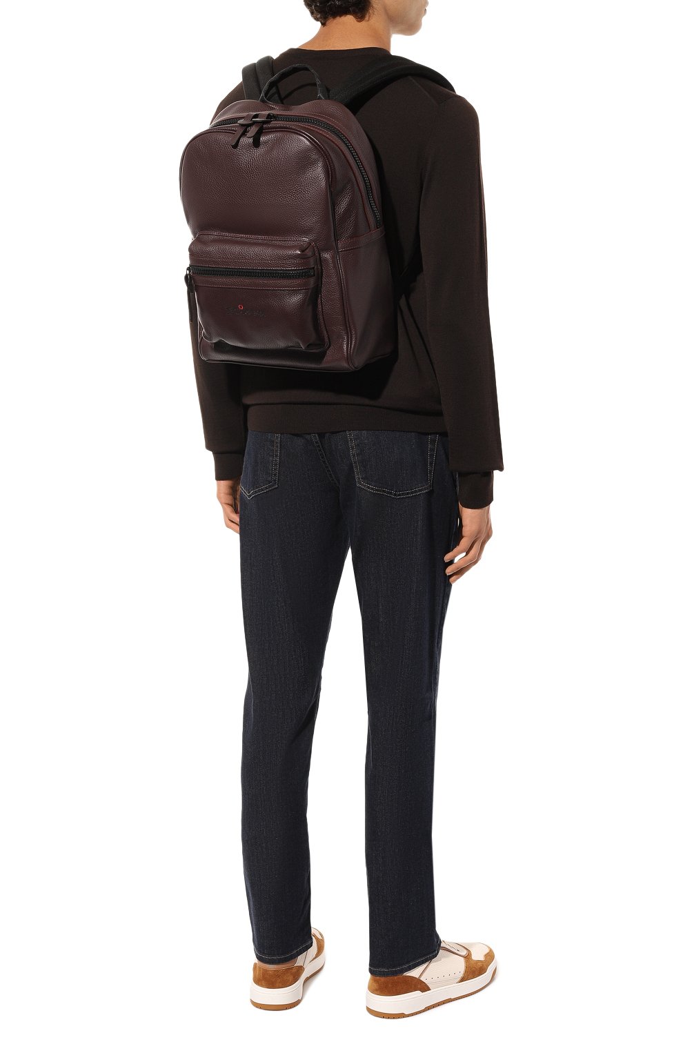 Кожаный рюкзак KITON, арт. UBBACKN00845, фото 7
