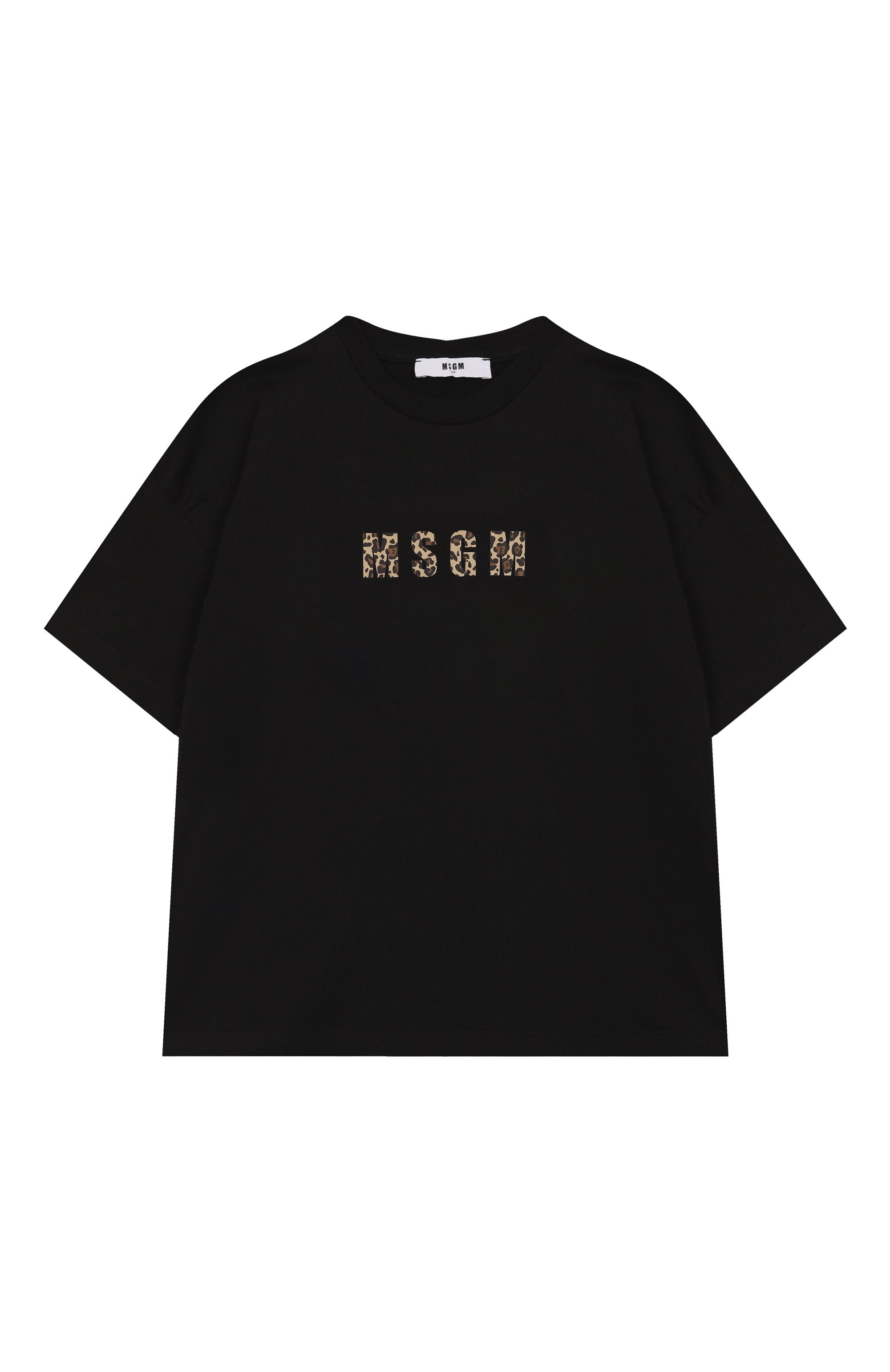 Хлопковая футболка MSGM KIDS, арт. F5MSJGTH141, фото 1