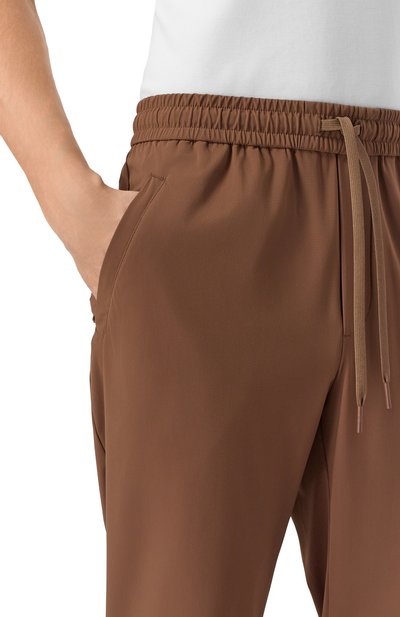 Брюки DUNO коричневого цвета по цене 21550 руб., арт. RAS/TREVI, фото 5 Брюки DUNO, арт. RAS/TREVI, фото 5