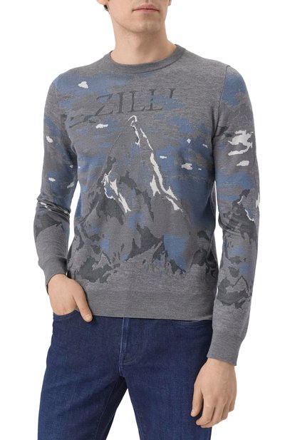 Джемпер из шерсти и шелка ZILLI, арт. KRN001M0240VNMU00, фото 3