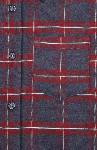 Хлопковая рубашка IL GUFO, арт. A25GCL0010C3165/10-14, фото 3