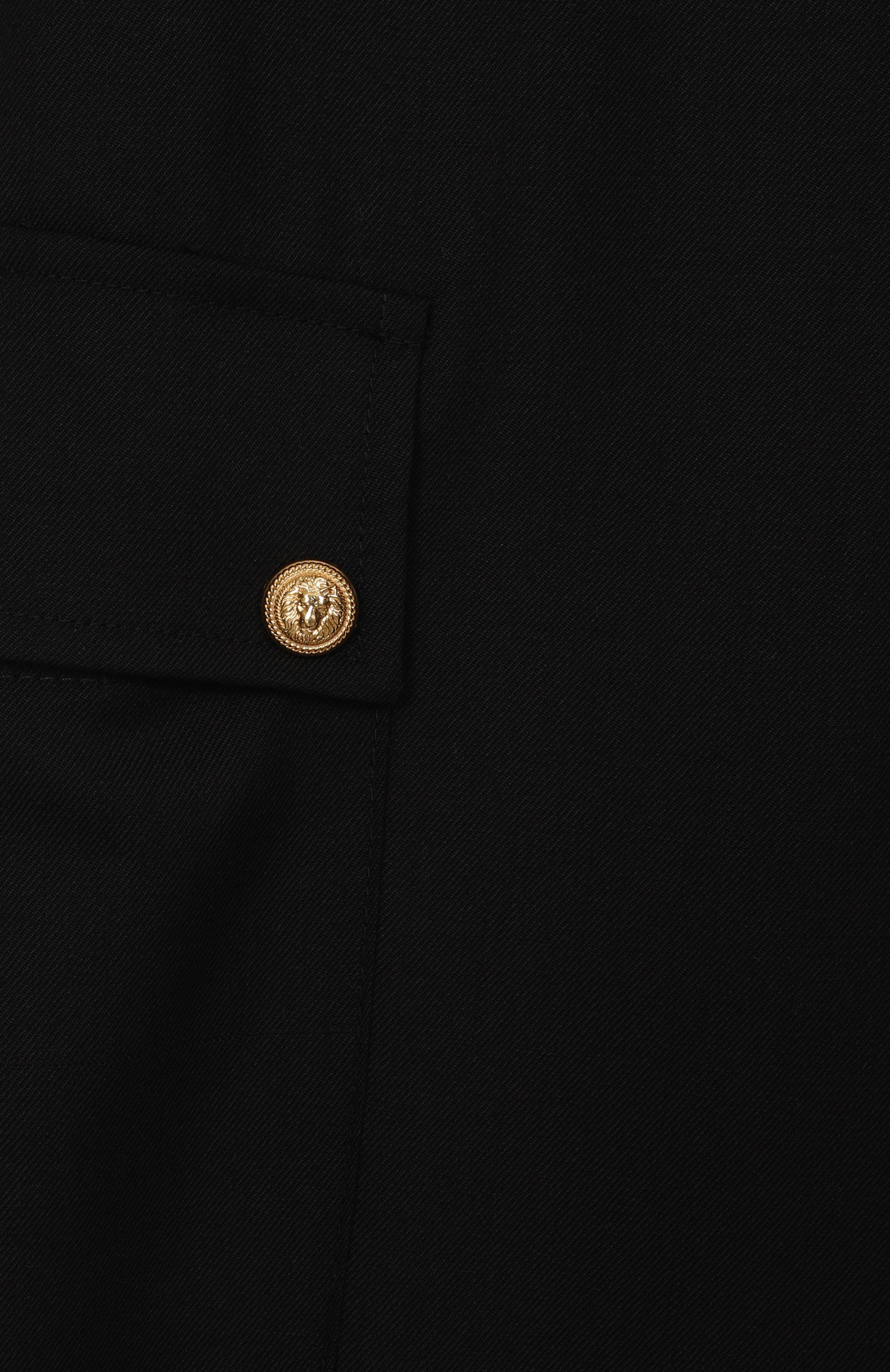 Шерстяные брюки-карго BALMAIN, арт. BX6Q90, фото 3