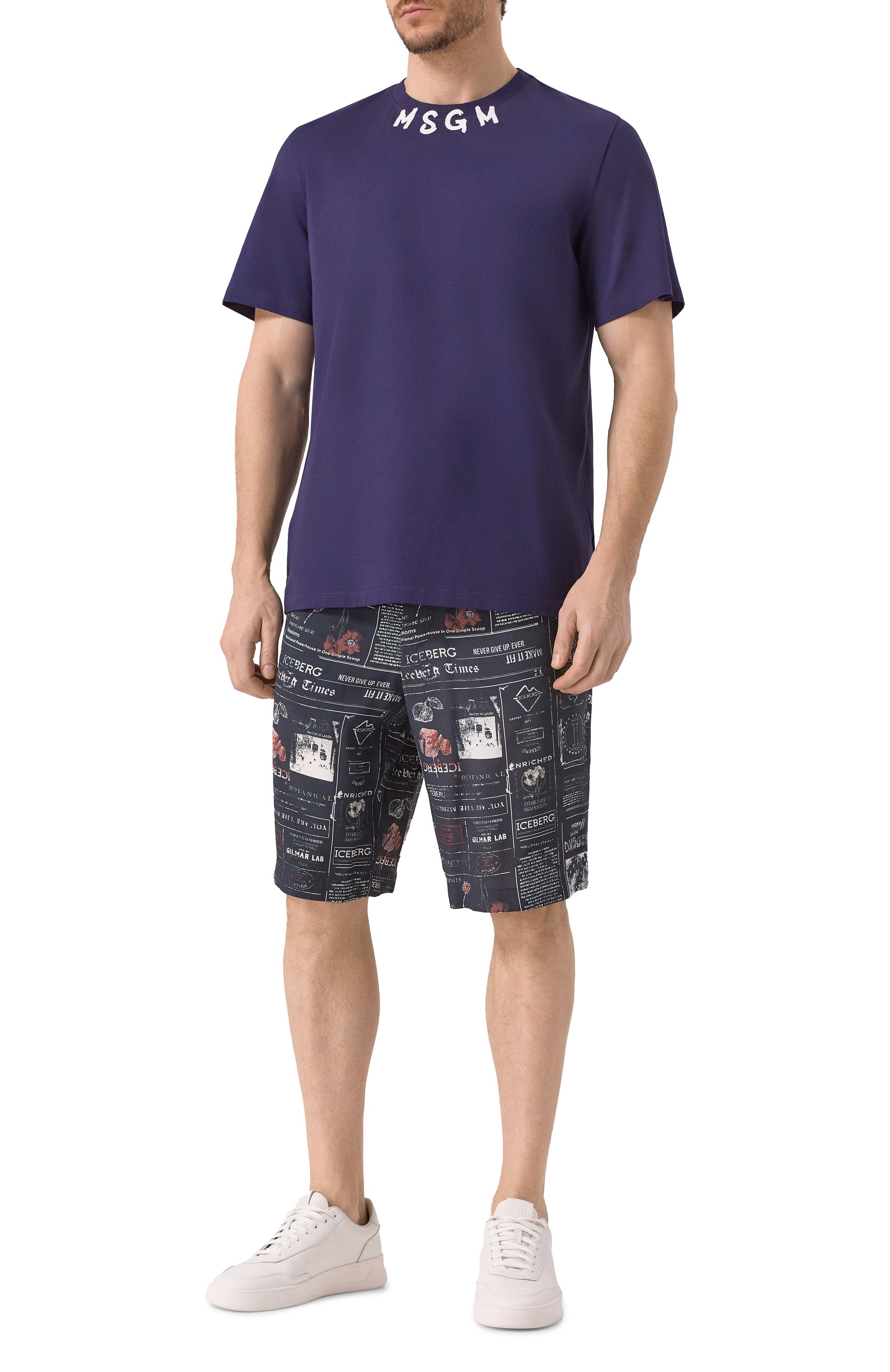 Шорты из вискозы ICEBERG, арт. D090/5037, фото 2