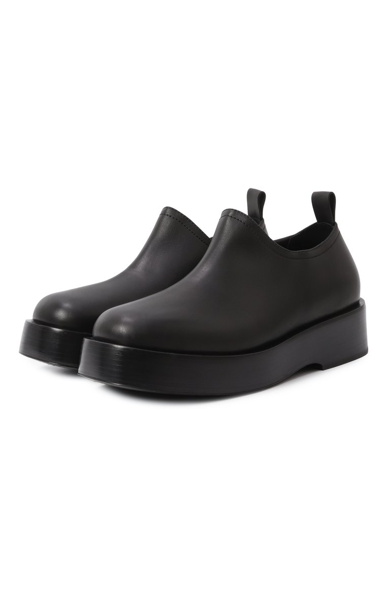 Мужские кожаные ботинки torino BOTTEGA VENETA черного цвета, арт. 810477 V4QK0 | Фото 1 (Материал внешний: Натуральная кожа; Материал утеплителя: Без утеплителя; Подошва: Массивная; Мужское Кросс-КТ: Ботинки-обувь; Каблук высота: Высокий)