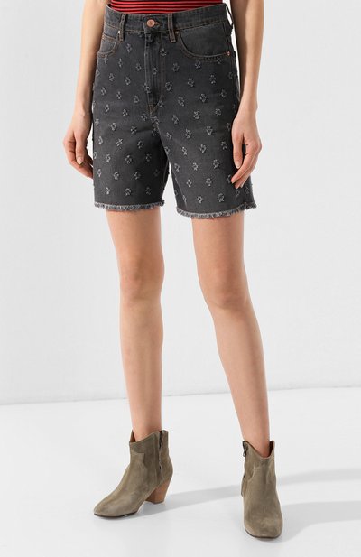 Джинсовые шорты ISABEL MARANT ETOILE, арт. SH0211-19P012E/LINY, фото 3