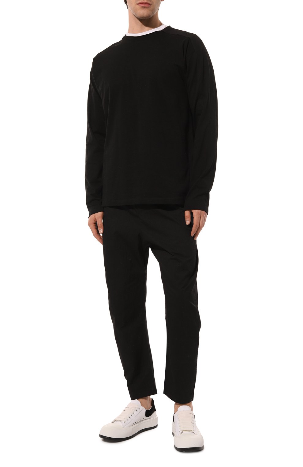 Хлопковый лонгслив ISABEL BENENATO, арт. UJ12S23, фото 2